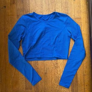 Lululemon Long Sleeve Crop Top